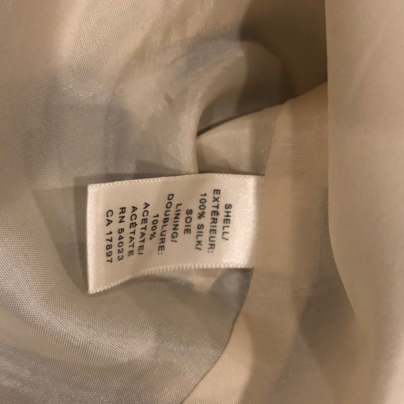 BANANA REPUBLIC 100% Silk A-line Skirt - Picture 5 of 8